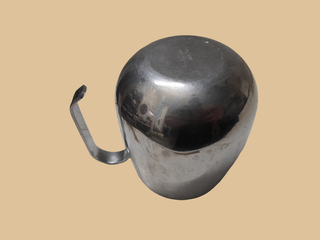 Lattiera in acciaio inox