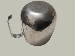 Lattiera in acciaio inox