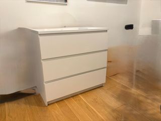 Cajonera MALM IKEA Blanca 80x78