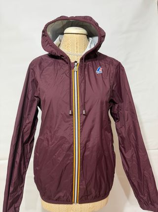 K-Way Claude classico impermeabile viola