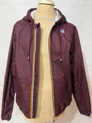 K-Way Claude classico impermeabile viola