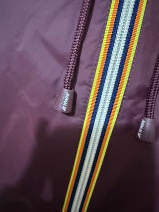 K-Way Claude classico impermeabile viola