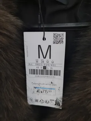 Chaquetón pelo marrón