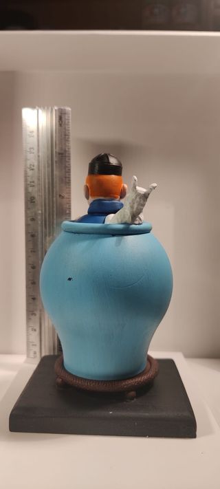 Figura Tintín Resina ABS Pintada a Mano