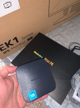 Mini PC Blackview + Monitor Acer + Teclado NGS