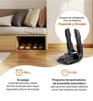 Secador Eléctrico Inteligente para Zapatos