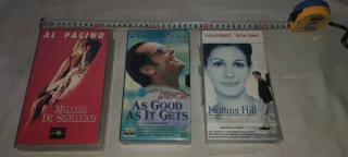 Lote 3 Cintas VHS: Melodía de Seducción, As Good A