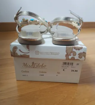 Sandali infradito Miss Globo tg 37