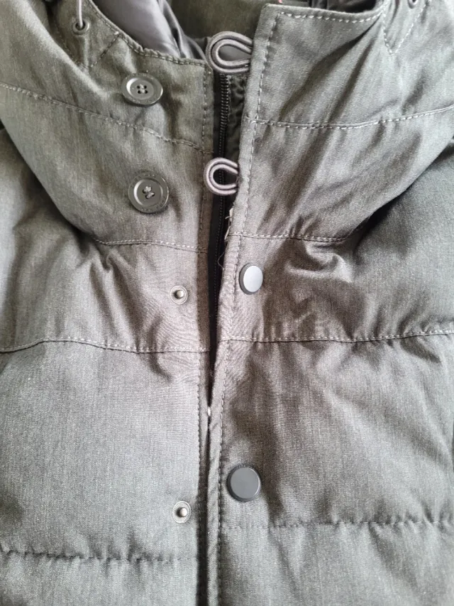Chaquetón Zara gris hombre