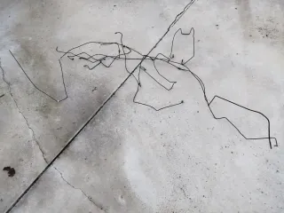 Ford Escort RS Turbo - Tubos Freno