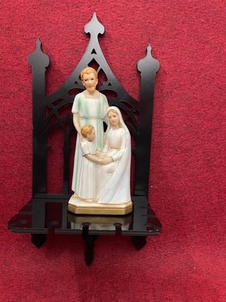 Sagrada Familia Porcelana Biscuit Antigua