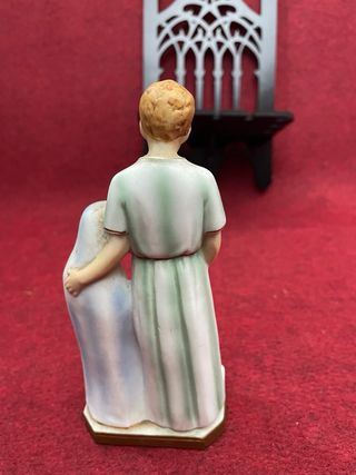 Sagrada Familia Porcelana Biscuit Antigua