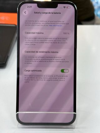 iPhone 13 Pro Max 128GB Azul/100% bat reacondicion