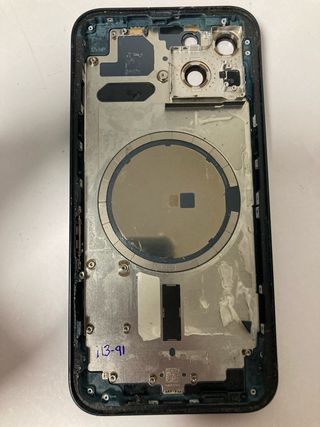 Chasis original de desmontaje para iPhone 13 Negro