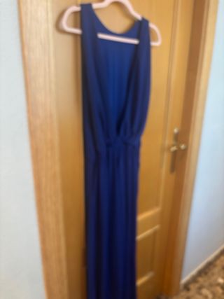 Mono largo azul Zara