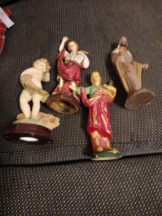 Lote Figuras Religiosas Cristianas