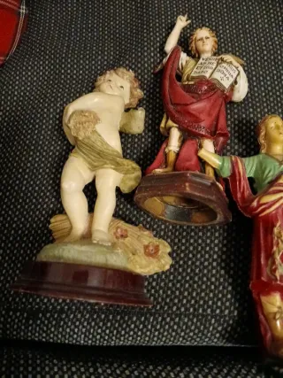 Lote Figuras Religiosas Cristianas