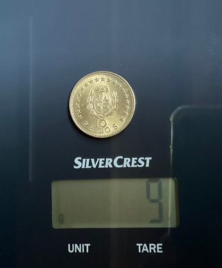 ºoO 10 pesos Artigas 1965 - Uruguay