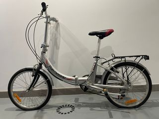 Bicicleta Paseo Boomerang Plata
