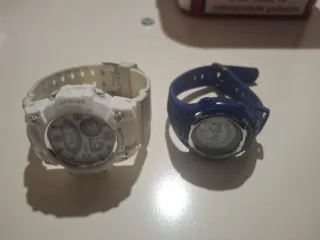 Relojes Sensor Blanco y Azul