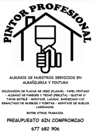 PINTOR PROFESIONAL Presupuesto sin compromiso