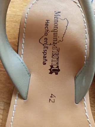 Sandalias Menorquinas Abarcas Talla 42