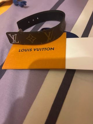 Pulsera Louis Vuitton Slim Monogram Marrón