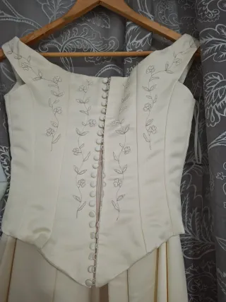 Vestido de Novia y can can