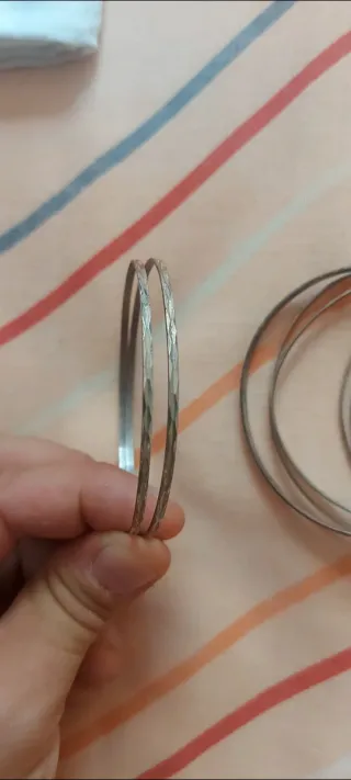 Pulseras Plata Seminario + 2