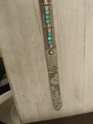 Cintura Nanni donna argento/turchese