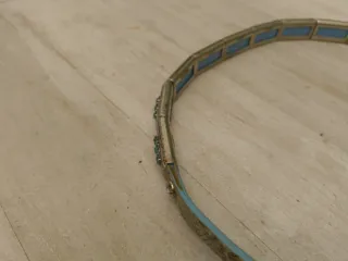 Cintura Nanni donna argento/turchese