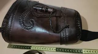 Bolso/funda vintage,Piel Artesanal muy bueno