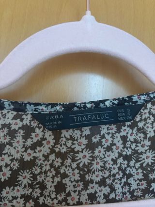 Vestido largo estampado floral