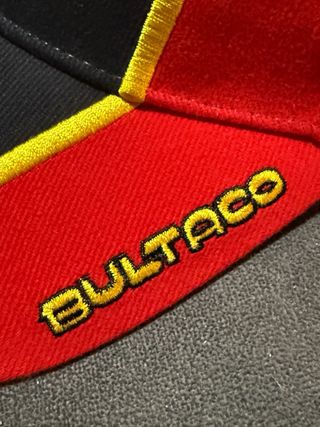 Gorra Bultaco Negra y Roja