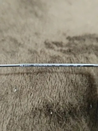 Gafas de sol redondas plateadas