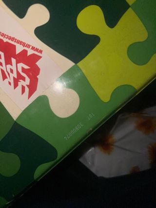 Tabla Snowboard Head Puzzle Verde