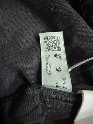 Jeans Off-White Uomo Neri