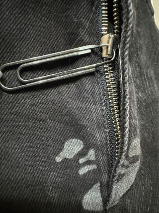 Jeans Off-White Uomo Neri