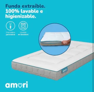 Colchón Cuna Viscoelástico 60x120x12cm NUEVO