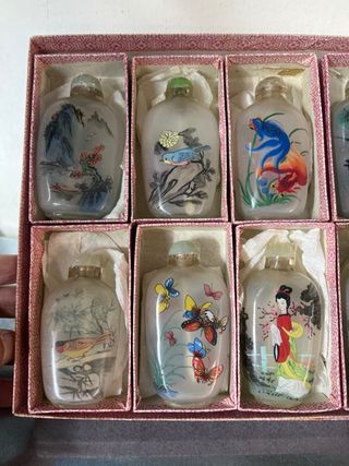 Set 8 Bottiglie Profumo Miniature Cinesi