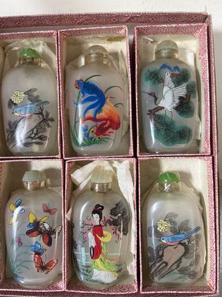 Set 8 Bottiglie Profumo Miniature Cinesi