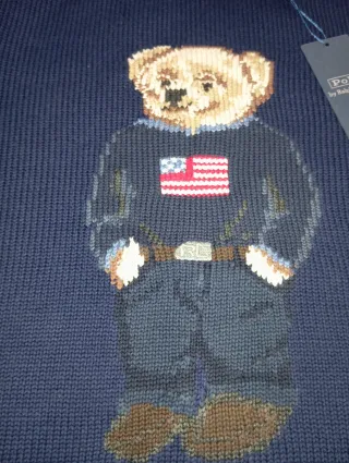 Jersey Polo Bear Ralph Lauren Talla M