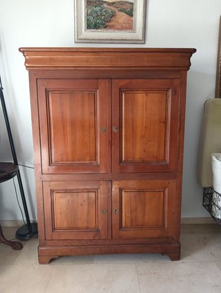 Mueble de salón/TV (incluida) de madera