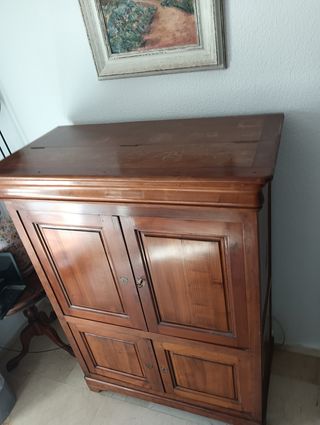 Mueble de salón/TV (incluida) de madera