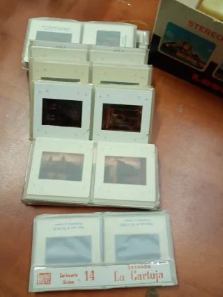 Caja estereoscopio Lestrade Souvenir Lourdes