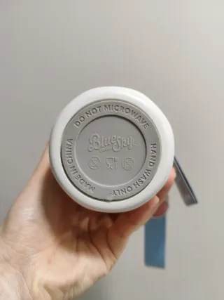 Vaso Térmico Mofusand Azul y Blanco