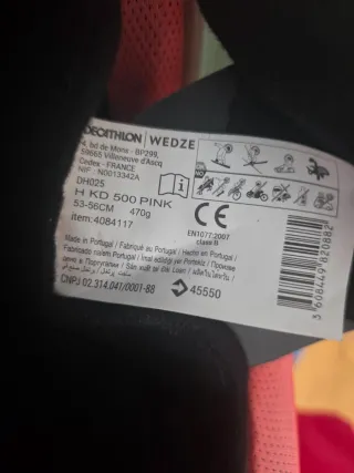 Casco de esquí Wedze H KD 500 niño/a