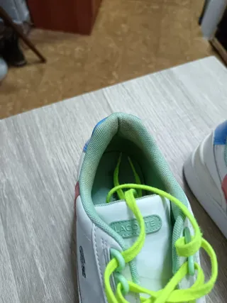 Zapatillas Mujer Lacoste T-clip Blancas