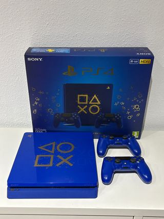 PS4 Slim 500GB Days of Play Azul