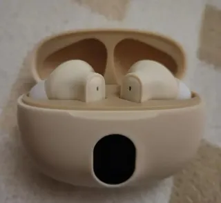 Auriculares Bluetooth Inalámbricos Beige